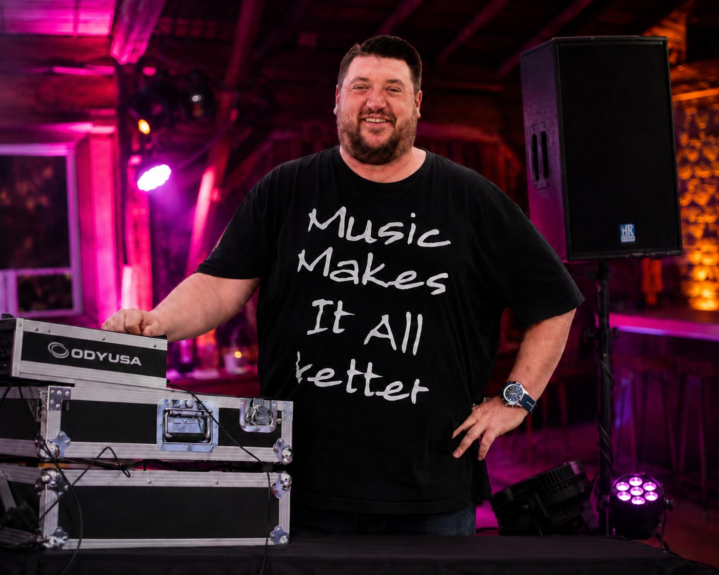 DJ Gonzo bei einem Event